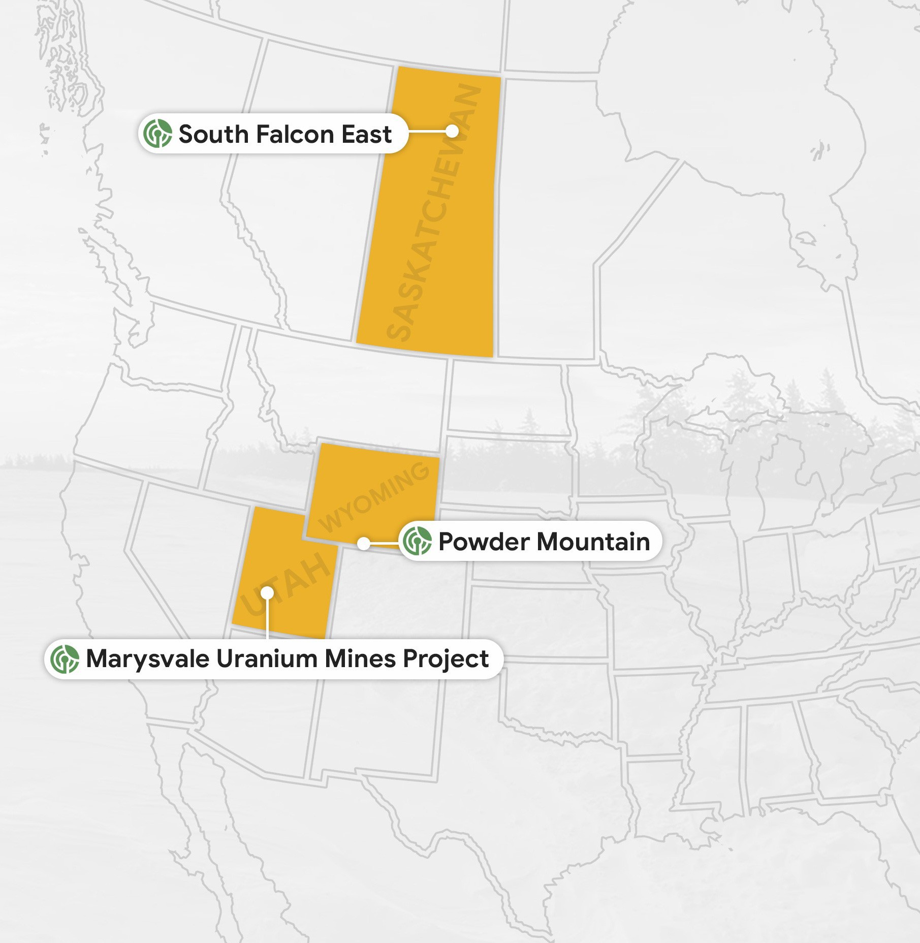 Terra Clean Energy Project Locations